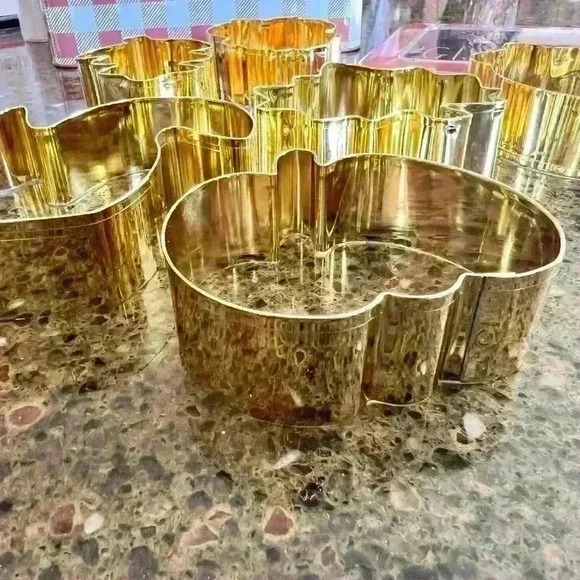 NEW Rae Dunn Adorable TIN and COOKIE Cutters - GIVE THANKS - So Cute! - Picture 3 of 16